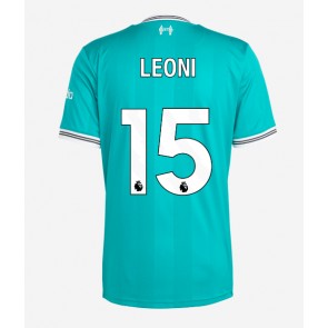 Liverpool Giovanni Leoni #15 Tredjetrøje 2025-26 Kortærmet